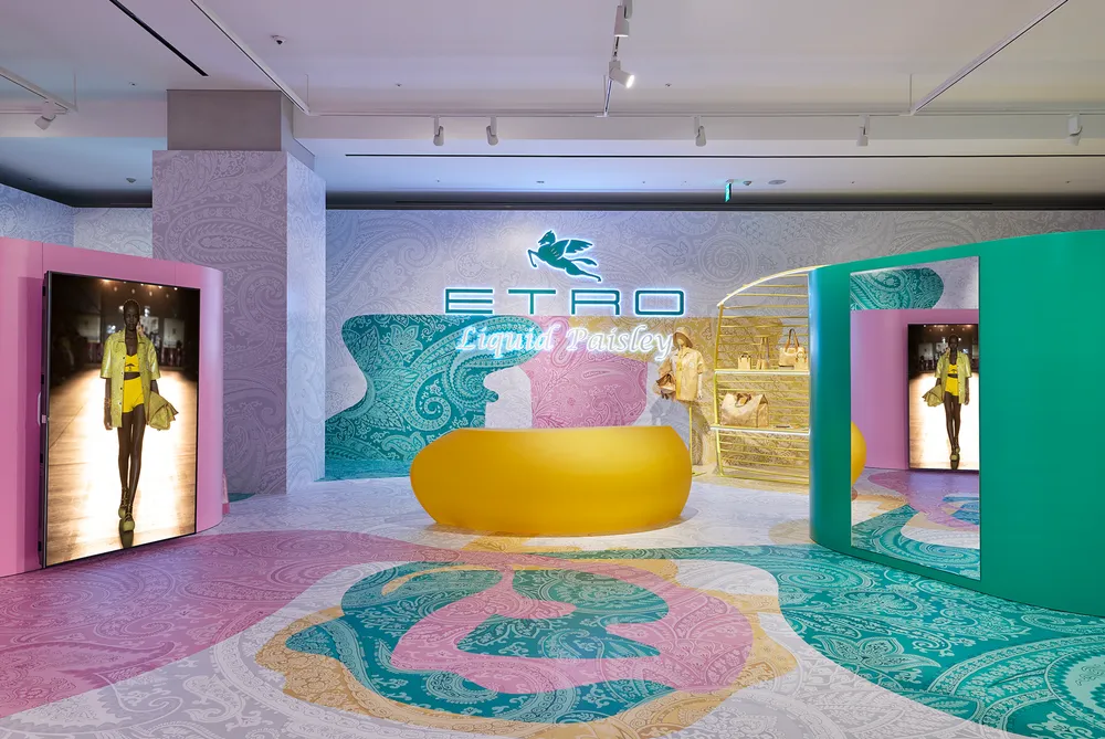 ETRO LIQUID PAISLEY S22 CAPSULE COLLECTION