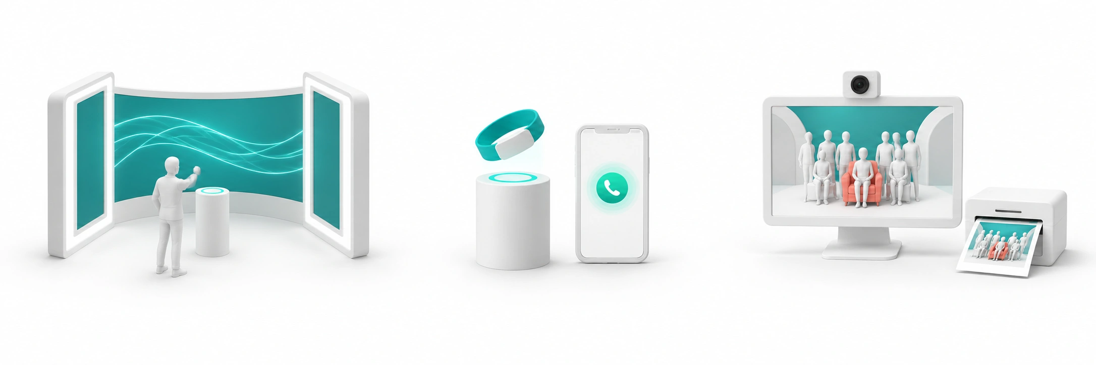SMS message-wall model